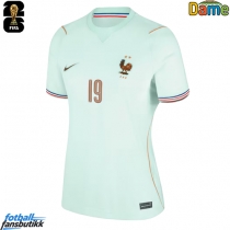 Frankrike Theo Hernandez #19 Bortedrakt Dame EM 2024 Kortermet
